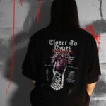 c) 'Heart & Soul' Premium Black Oversized T