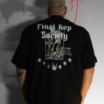 a) 'Leave Nothing' Premium Black Oversized T